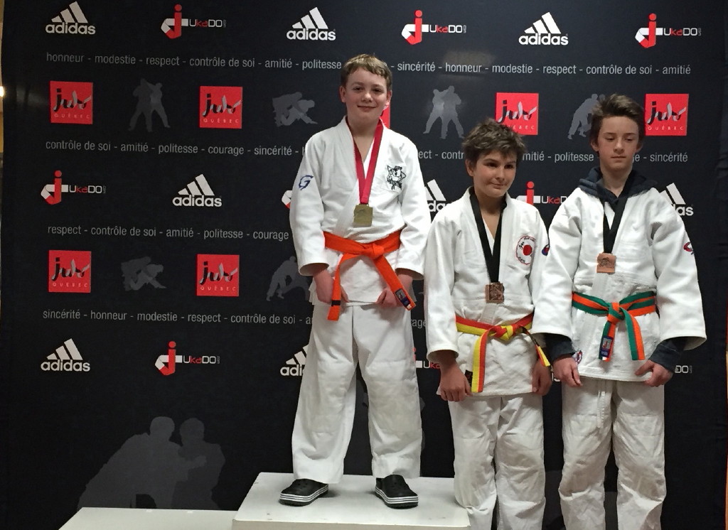 Léo médaille d'or dans les U14!