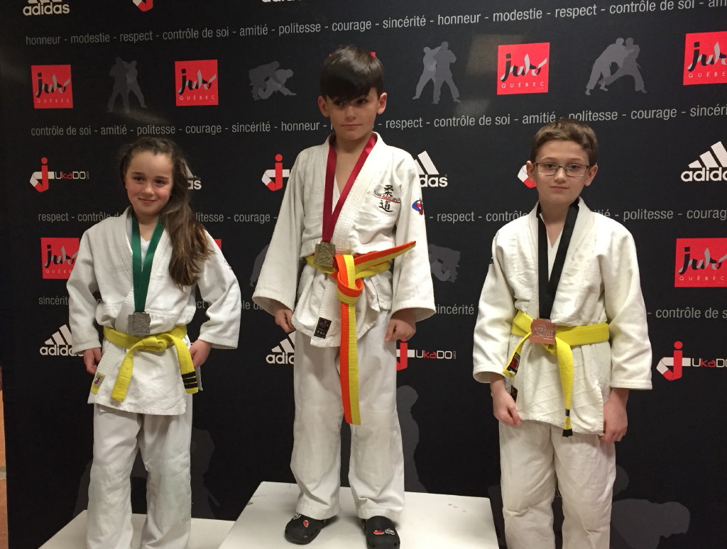 Adrian médaille de bronze dans le U12!